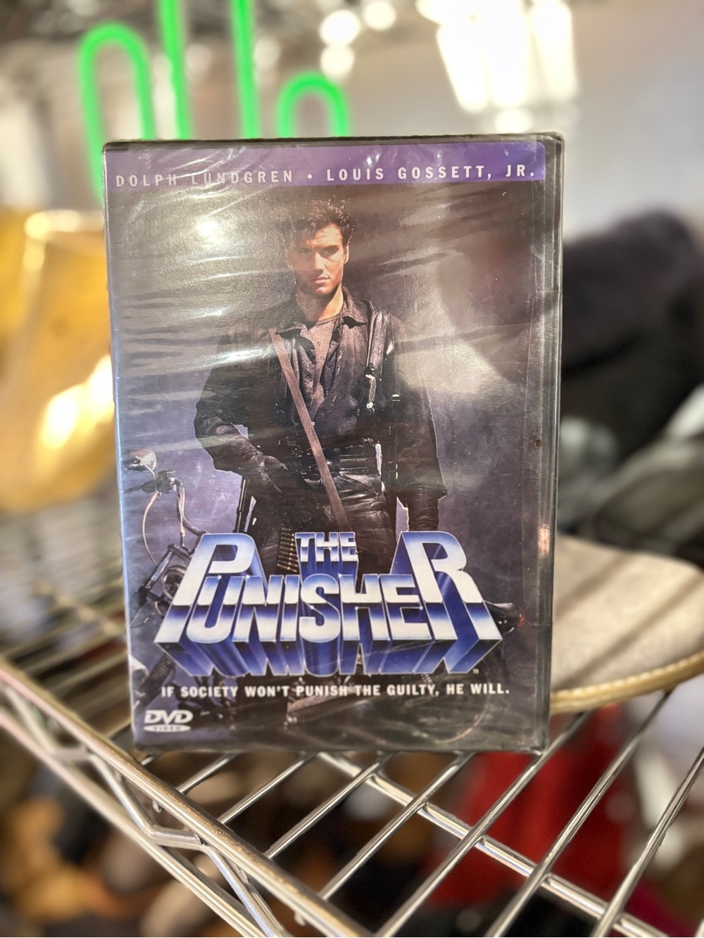 Artisan DVD Case - Purple and Black Movie Back Cover